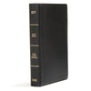 KJV Large Print Personal Size Reference Bible (Black, LeatherTouch, Indexed) by Bible