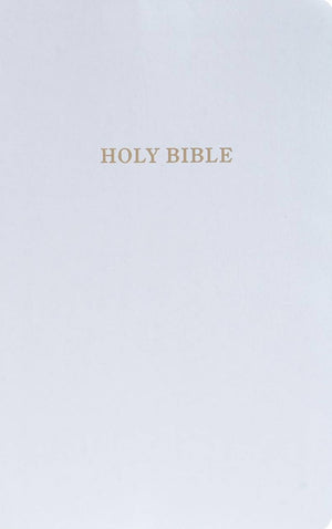 KJV Gift and Award Bible (White, Imitation Leather) by Bible
