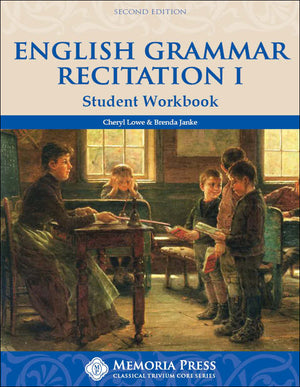 English Grammar Recitation I Student Workbook (Second Edition)