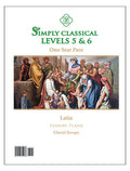 Simply Classical Levels 5 & 6 OneYear Pace Latin Lesson Plans by Cheryl Swope