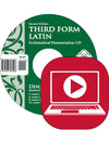 Third Form Latin Ecclesiastical Pronunciation Audio Streaming & CD, Second Edition