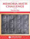 Memoria Math Challenge: Level B Teacher Key, Second Edition by Tara Luse