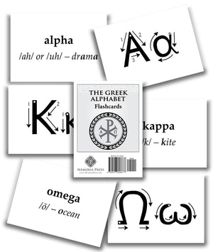 Greek Alphabet Flashcards