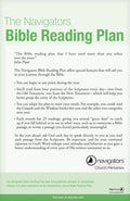 Navigators Bible Reading Plan, The 25-pack