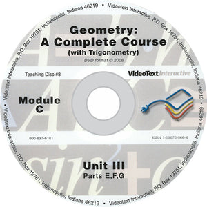 Geometry Module C DVD #8