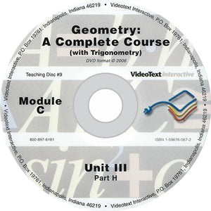 Geometry Module C DVD #9