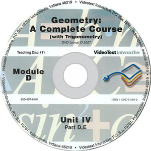 Geometry Module D DVD #11