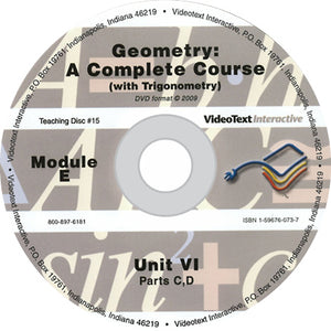 Geometry Module E DVD #15