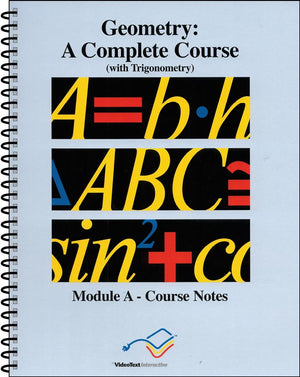 Geometry Module A Course Notes by Tom Clark
