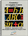 Geometry Module B Instructor's Guide by Larry Collins