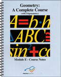 Geometry Module E Course Notes by Tom Clark