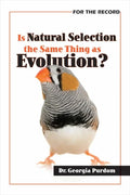 Is Natural Selection the Same Thing as Evolution?