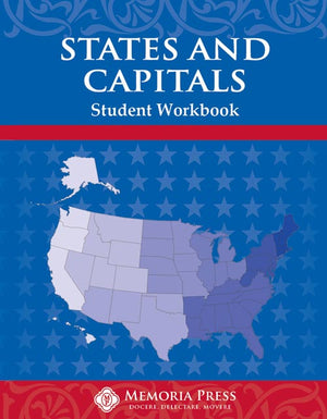 States & Capitals Student Workbook by HLS Faculty