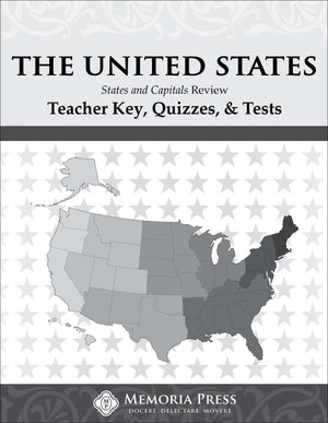United States, The: States & Capitals Review Teacher Key, Quizzes, & Tests by HLS Faculty