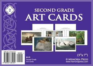 Second Grade Art Cards (5"x7") by Memoria Press