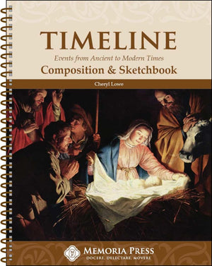Timeline Composition & Sketchbook by Cheryl Lowe