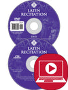 Latin Recitation Audio and Video Streaming & CD/DVD by Cheryl Lowe