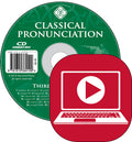 Third Form Latin Classical Pronunciation Audio Streaming & CD by Paul O'Brien