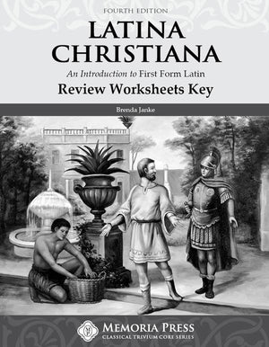 Latina Christiana Review Worksheets Key, Fourth Edition by Brenda Janke