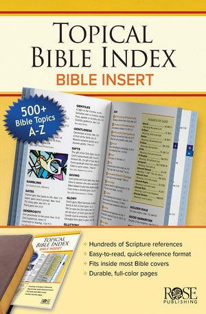 Topical Bible Index