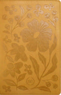 LSB 2 Column Verse-by-Verse (Paste-Down Faux Leather, Mustard, Floral)
