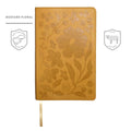 LSB 2 Column Verse-by-Verse (Paste-Down Faux Leather, Mustard, Floral)
