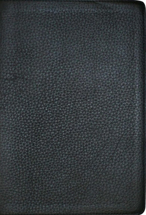 NASB Large Print Wide Margin (Paste-Down Cowhide, Black) by Bible