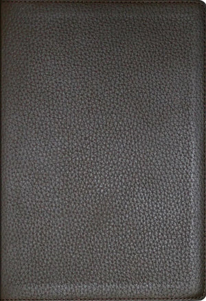 NASB Large Print Wide Margin (Paste-Down Cowhide, Brown)
