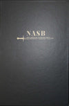 NASB Large Print Wide Margin (Hardcover, Black) by Bible