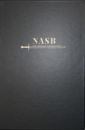 NASB Large Print Wide Margin (Hardcover, Black) by Bible