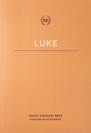 LSB Scripture Study Notebook: Luke by Bible