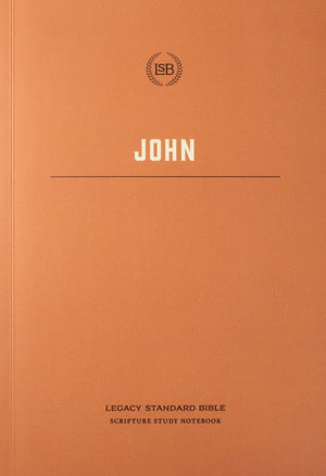 LSB Scripture Study Notebook: John by Bible