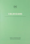 LSB Scripture Study Notebook: Colossians by Bible