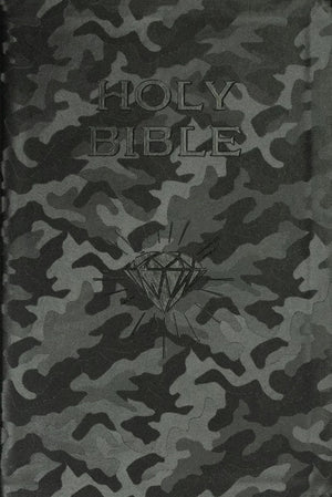 LSB Children’s Edition (Onyx Black Camo Faux Leather) by Bible
