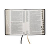 LSB Inside Column Reference Edition (Black Faux Leather, Indexed) by Bible