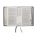LSB Inside Column Reference Edition (Black Faux Leather, Indexed) by Bible