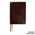 LSB Inside Column Reference Edition (Reddish-Brown Faux Leather) by Bible