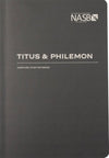 NASB Scripture Study Notebook Titus & Philemon (Revised Edition, NASB '95) by Bible