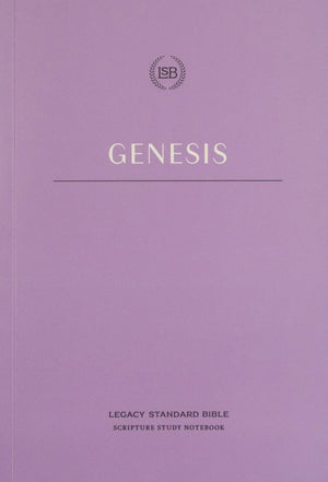 LSB Scripture Study Notebook: Genesis by Bible