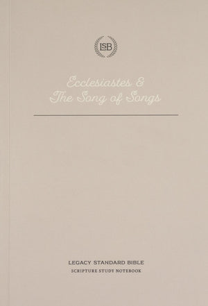 LSB: Ecclesiastes & Song of Songs