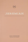 LSB Scripture Study Notebook: Jeremiah