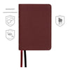 LSB Compact Edition (Paste-Down Cowhide, Burgundy) by Bible