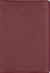 LSB Giant Print Reference Edition (Paste-Down Cowhide, Burgundy) by Bible