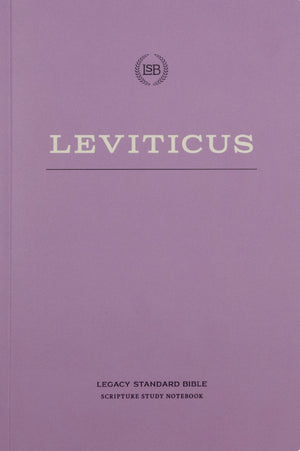 LSB Scripture Study Notebook: Leviticus