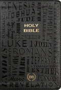 LSB Compact Edition (Paste-Down Faux Leather, Black 66 Books – Gold) by Bible