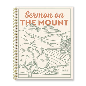 Sermon on the Mount, Landscape Edition - 2025 17-Month Bible Memory Planner
