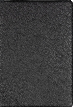 LSB Giant Print Reference Edition (Paste-Down Cowhide, Black) by Bible