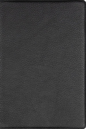 LSB Giant Print Reference Edition (Paste-Down Cowhide, Black, Indexed) by Bible