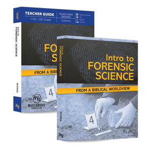 Intro to Forensic Science Set: From A Biblical Worldview by Jennifer Rivera
