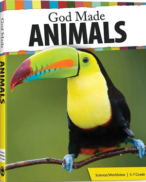 God Made Animals Textbook by Kevin Swanson